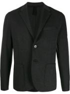Harris Wharf London Colour Block Blazer - Grey
