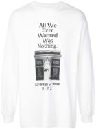 Pleasures Digital Printed Sweatshirt - White