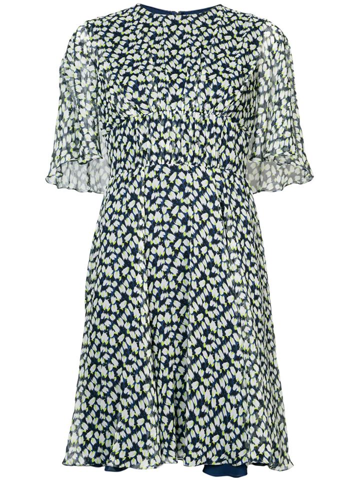 Jason Wu Graphic Print Tea Dress - Black
