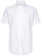 Kent & Curwen Short-sleeve Fitted Shirt - White