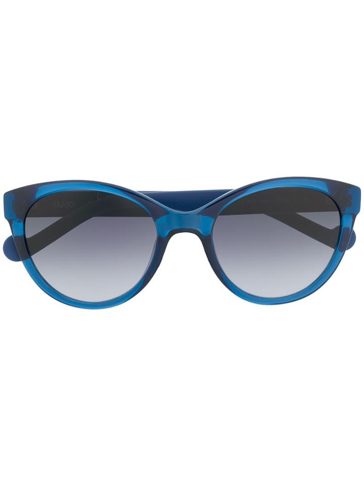 Liu Jo Oversized Tinted Lenses - Blue