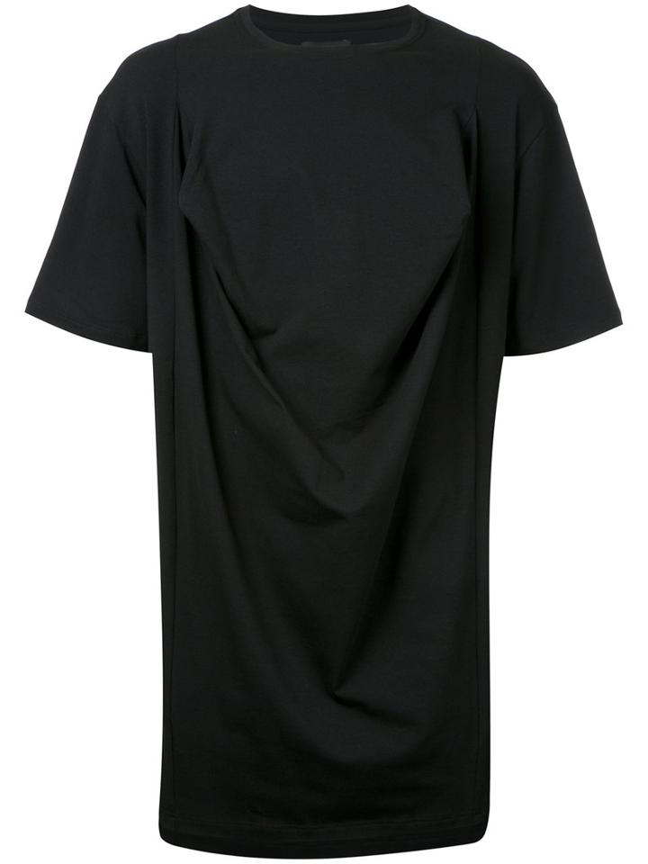 Wan Hung Haina Long T-shirt, Men's, Size: Small, Black, Cotton/spandex/elastane