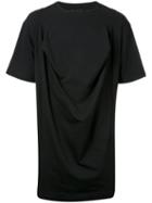 Wan Hung Haina Long T-shirt, Men's, Size: Small, Black, Cotton/spandex/elastane