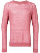 Al Duca D'aosta 1902 Crew Neck Jumper - Pink & Purple