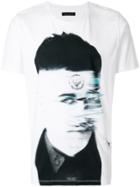 Frankie Morello Portrait Print T-shirt - White