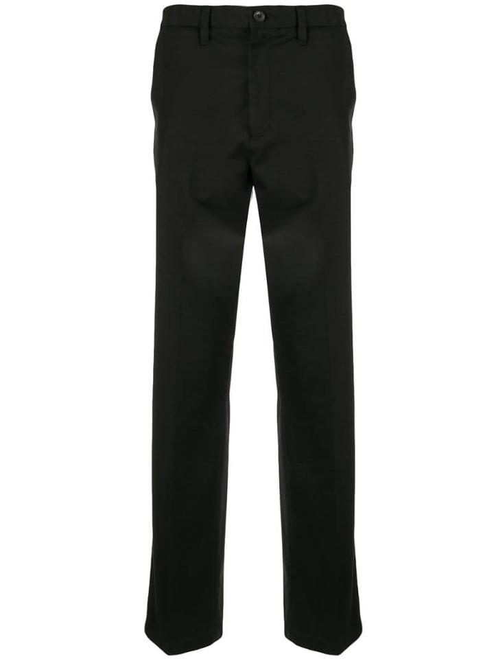 Kent & Curwen Straight Leg Trousers - Black