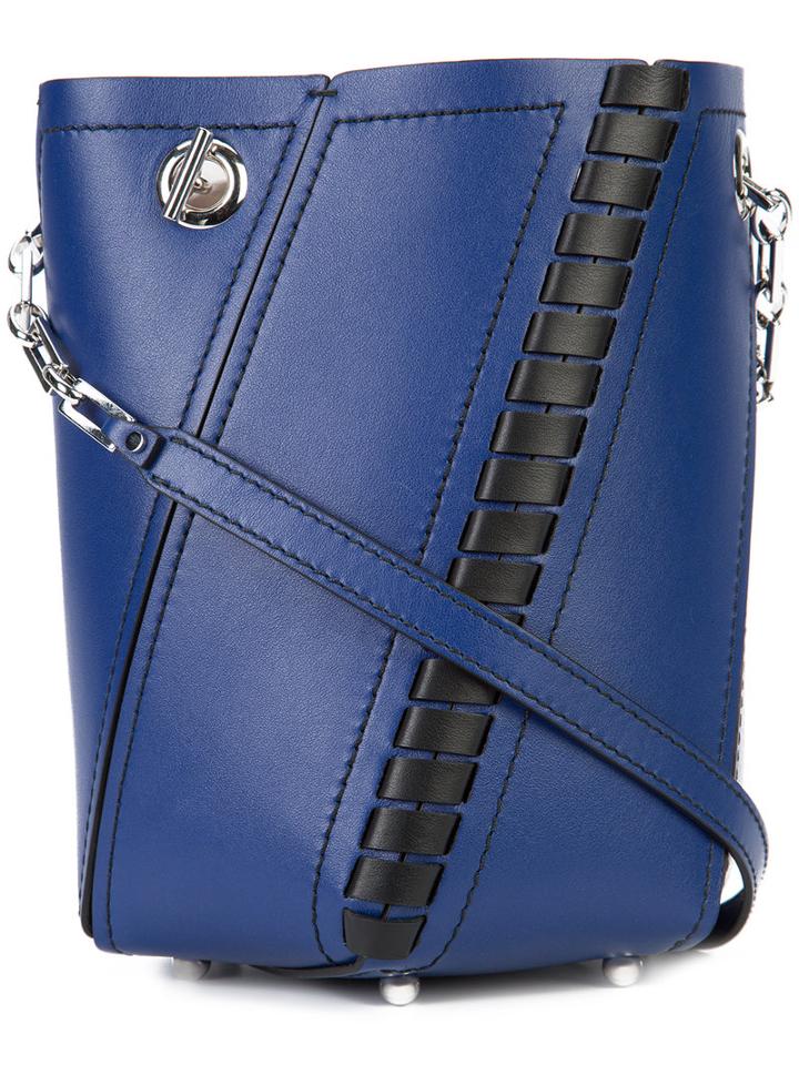 Proenza Schouler - Small Hex Bucket Bag - Women - Leather - One Size, Blue, Leather
