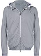 Emporio Armani Lightweight Hooded Jacket - Grey