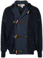 Gucci Pre-owned Detachable Hood Duffle Jacket - Blue