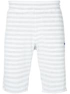Loveless Striped Pocket Shorts - White