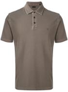 Z Zegna - Embroidered Logo Polo Shirt - Men - Cotton - Xl, Brown, Cotton