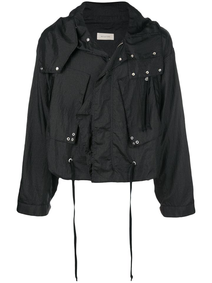 Bed J.w. Ford Short Lightweight Jacket - Black