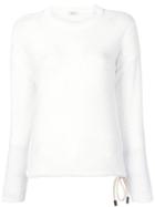 Peserico Sequin Knit Jumper - White