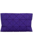 Bao Bao Issey Miyake Geometric Clutch Bag - Purple