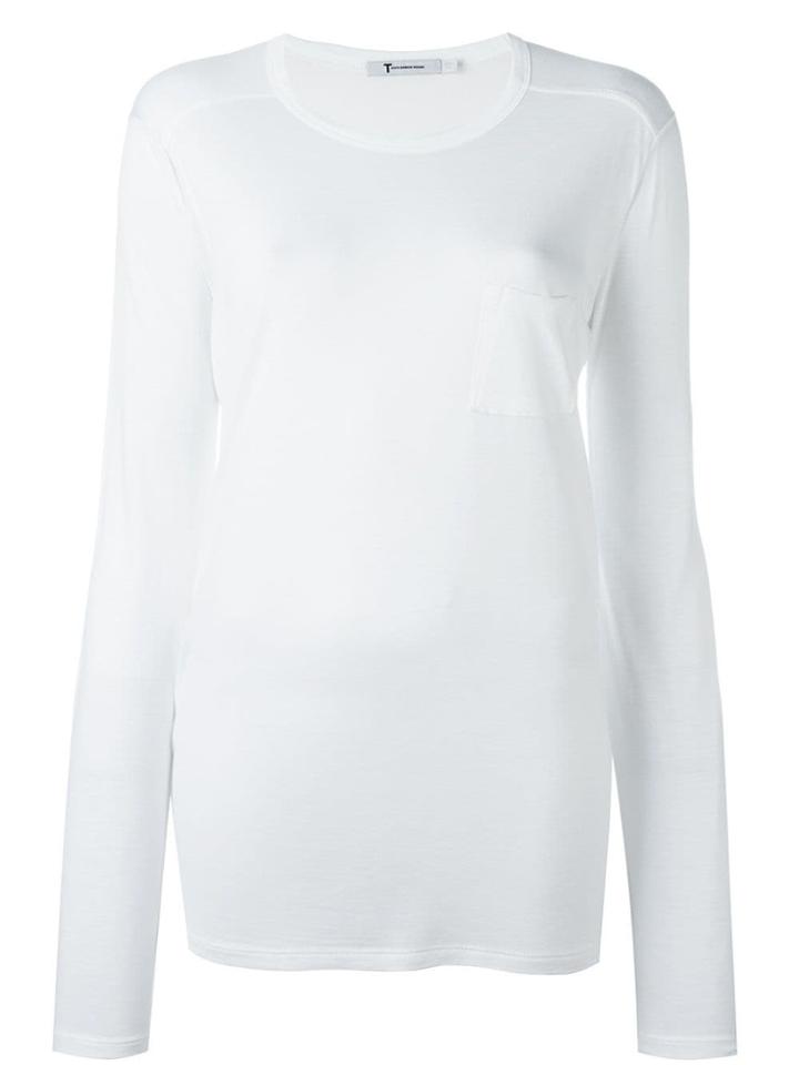 T By Alexander Wang Longsleeved T-shirt - White