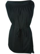 Helmut Lang Asymmetric Top, Women's, Size: Medium, Black, Silk/spandex/elastane