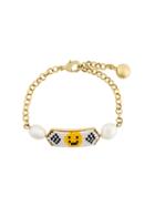 Shourouk 'moodz Pearl Happy Face' Bracelet, Women's