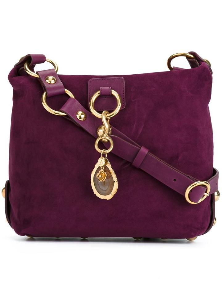 Lanvin Medium 'marguerite' Hobo Shoulder Bag, Women's, Pink/purple