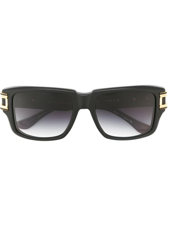 Dita Eyewear Grandmaster Two Sunglasses, Adult Unisex, Black, Acetate/titanium