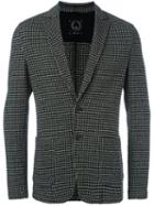 Tonello Slim-fit Blazer, Men's, Size: Large, Black, Acrylic/polyamide/spandex/elastane/virgin Wool