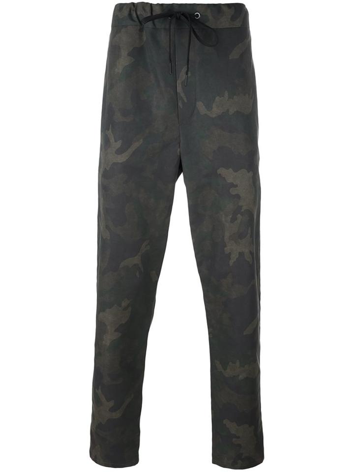 Rag & Bone Camouflage Print Trousers