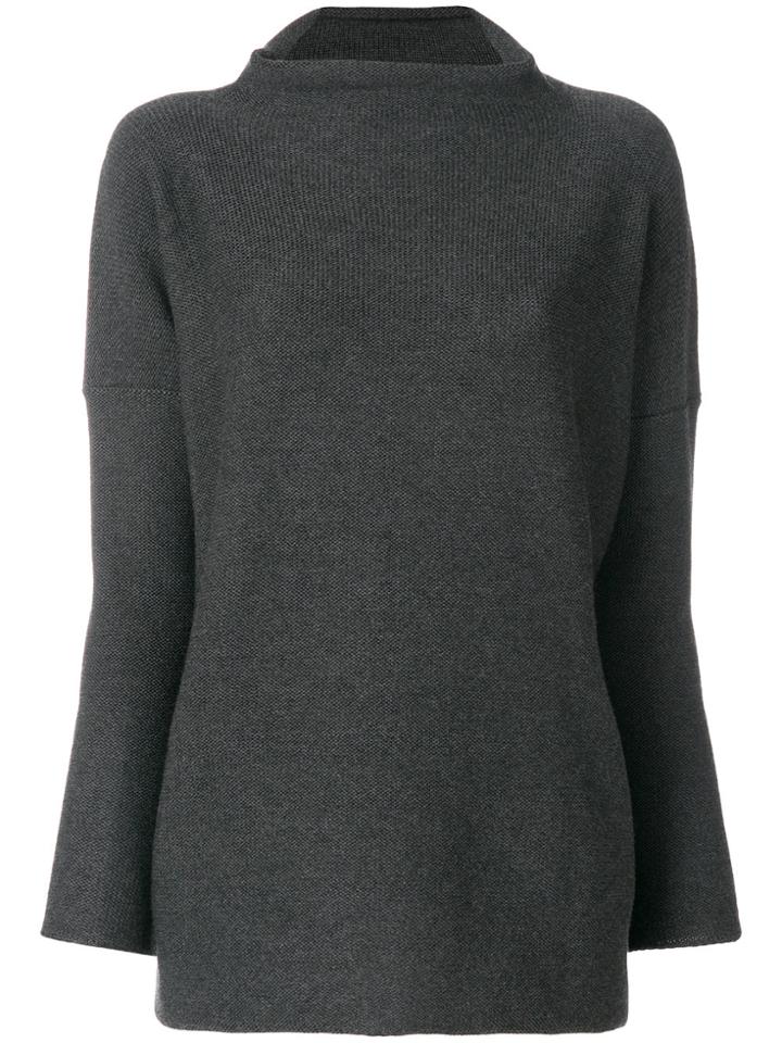 Daniela Gregis Rib Knit Sweater - Grey