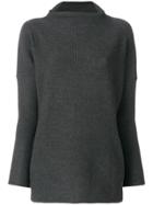 Daniela Gregis Rib Knit Sweater - Grey