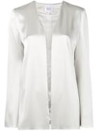 Galvan Satin Evening Jacket - Neutrals