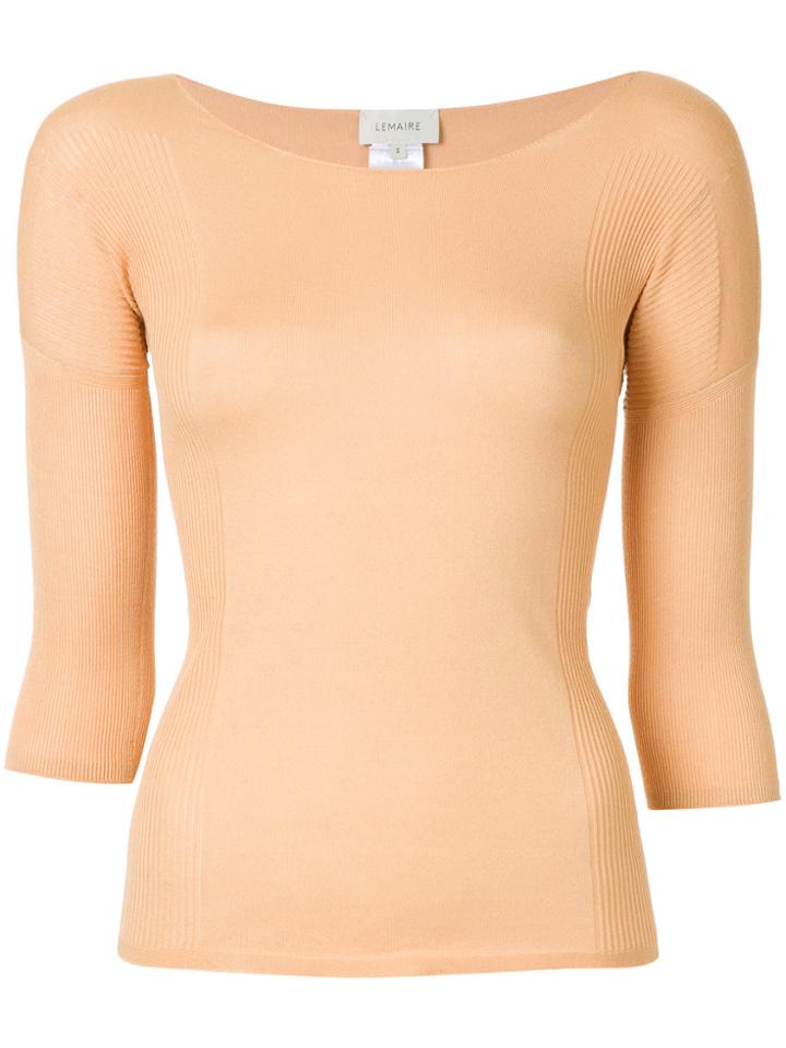 Lemaire Knitted Top - Yellow & Orange