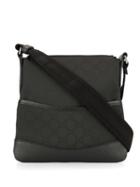 Gucci Pre-owned Gg Pattern Crossbdy Bag - Black