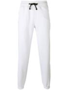 Gcds Drawstring Track Pants, Men's, Size: Medium, White, Cotton