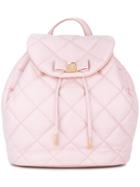 Salvatore Ferragamo Quilted 'vara' Backpack