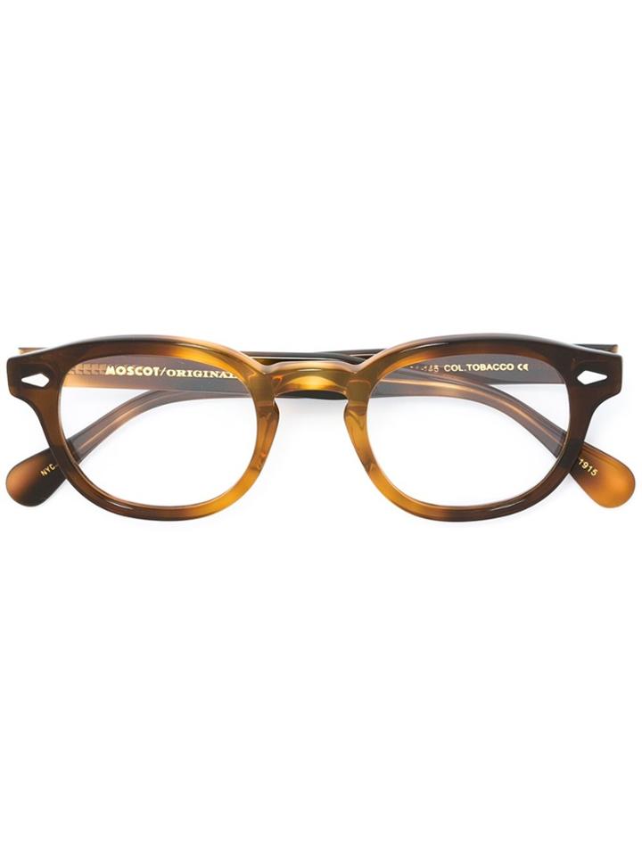 Moscot Lemtosh 46 Glasses - Brown