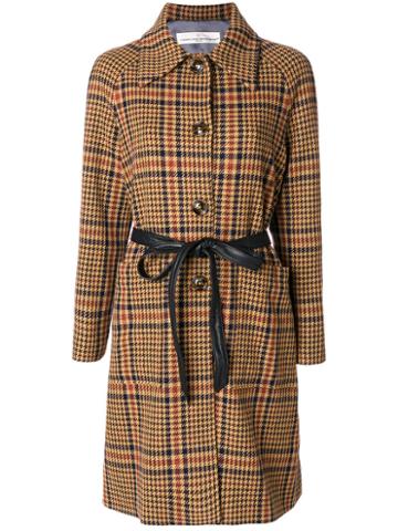 Golden Goose Deluxe Brand - Single Breasted Coat - Women - Polyamide/cupro/viscose/other Fibers - Xs, Brown, Polyamide/cupro/viscose/other Fibers