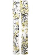 Dvf Diane Von Furstenberg Floral Trousers - White