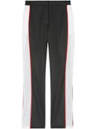 Burberry Mesh Embellished Tailored Track Pants - Black