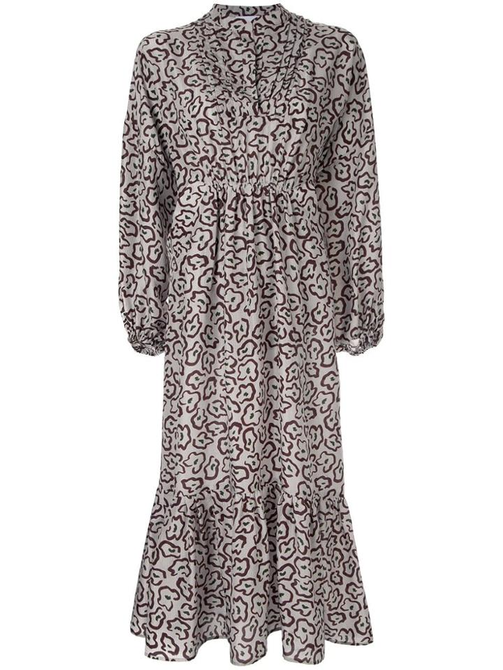 Christian Wijnants Printed Midi Dress - Grey
