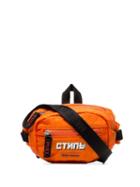 Heron Preston Logo Patch Belt Bag - Orange