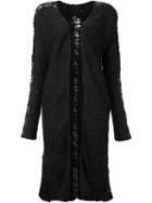 Thom Krom Open Mid Cardigan, Women's, Size: Medium, Grey, Acrylic/alpaca/wool/polyamide