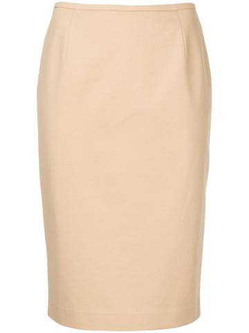 Sophie Theallet Pencil Skirt - Brown