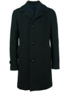 Mp Massimo Piombo Single Breasted Coat, Men's, Size: 50, Green, Wool/polyamide/cupro