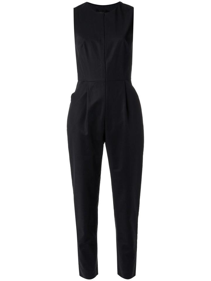 Andrea Marques Sleeveless Jumpsuit, Women's, Size: 44, Black, Cotton/elastodiene
