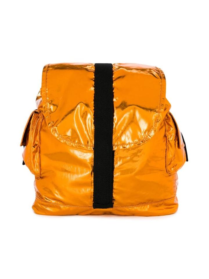Andorine Large Metallic Backpack - Orange