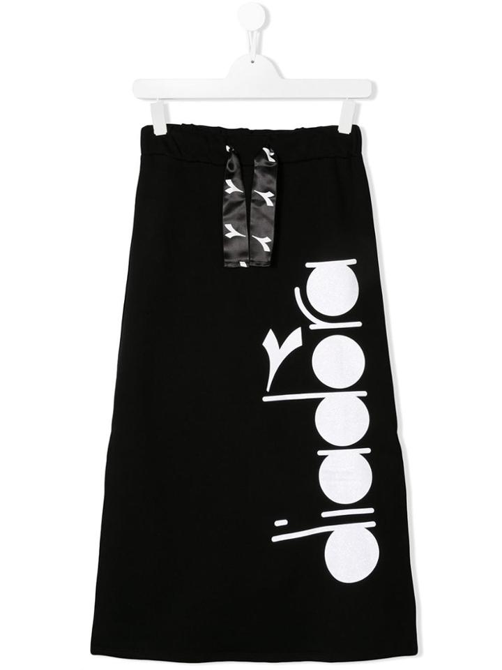 Diadora Junior Teen Drawstring-waist Skirt - Black