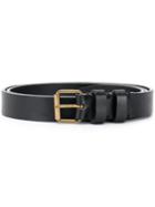 Ami Paris Thin Belt - Black