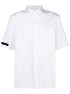 Helmut Lang Contrast Tab Shirt - White