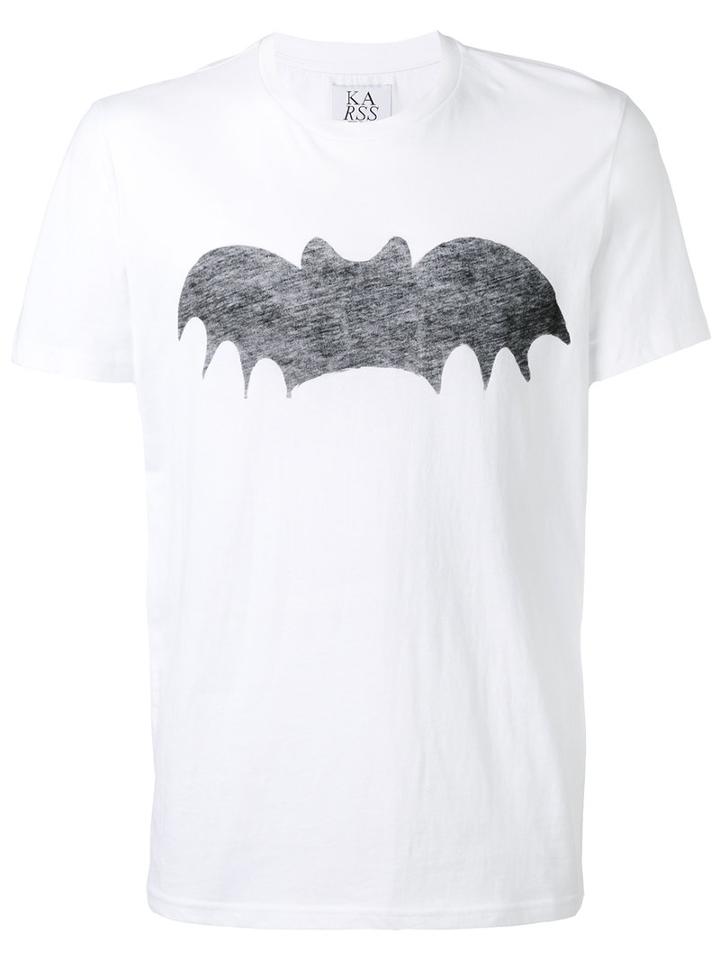 Zoe Karssen - Loose Fit Bat T-shirt - Men - Cotton - L, White, Cotton