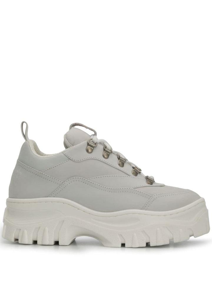 Msgm Chunky Low-top Sneakers - White