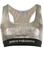 Paco Rabanne Sparkle Detail Tank Top - Gold