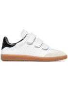 Isabel Marant White Beth Leather Sneakers